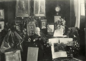Menzel al suo 80° compleanno / Foto da Adolph Menzel