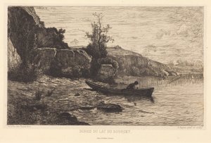 Rive del lago del Bourget da Adolphe Appian