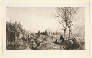 Bordi del ruscello a Rossilon (Ain) da Adolphe Appian