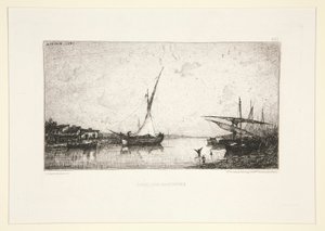 Canale a Martigues da Adolphe Appian