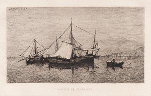 Barca da Pesca/Barca da Cabotaggio (Costa Italiana) (Barque de Pêcheurs/Barque de Cabotage (Côtes d