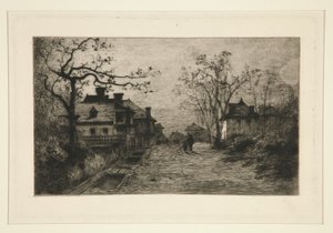 Via del villaggio di D da Adolphe Appian