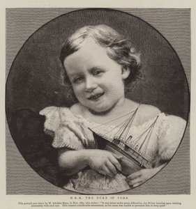 SAR il Duca di York da Adolphe Beau