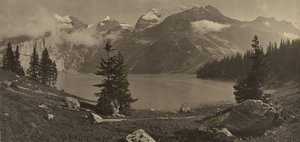 [Paesaggio alpino] da Adolphe Braun