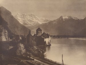 Castello di Chillon da Adolphe Braun