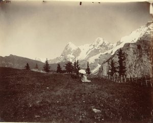Paesaggio, Svizzera da Adolphe Braun