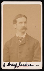 Ritratto di Charles Loring Jackson 1847-1935, circa 1887 da Adolphe Braun