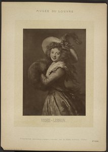[Autoritratto di Vigee-Lebrun, Museo del Louvre] da Adolphe Braun