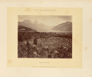 Ferrovia del Gottardo: Lowerzerthal da Adolphe Braun and Cie