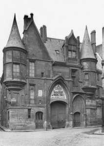 Hotel de Sens, fine XIX secolo-inizio XX secolo da Adolphe Giraudon