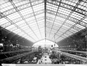 Sala delle macchine, Esposizione Universale, Parigi