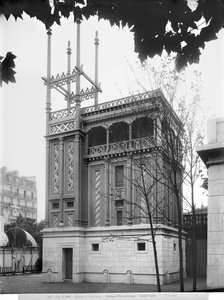 Casa fenicia, Esposizione Universale, Parigi, 1889 da Adolphe Giraudon