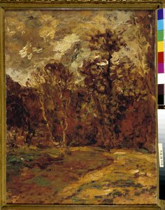 Paesaggio autunnale da Adolphe Joseph Thomas Monticelli
