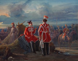 Lo Squadrone della Guardia della Vita dei Tartari di Crimea da Adolphe Ladurner