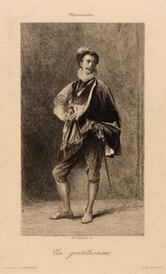 Un gentiluomo da Adolphe Lalauze