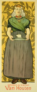 Riproduzione di un poster pubblicitario 