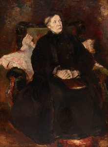 Ritratto di una signora da Adolphe Monticelli