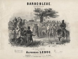 Alphonse Leduc - Barbablù, quadriglia storica