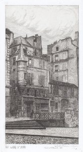 Rue du Coq St. Jean da Adolphe Théodore Jules Martial Potémont