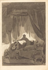 Gioconda da Adolphe Théodore Jules Martial Potémont after Jean Honoré Fragonard