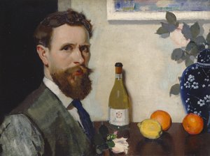 Autoritratto da Adolphe Valette