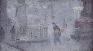 Studio per la Base delle Statue, Albert Square da Adolphe Valette