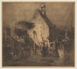 Demolizione della fonderia di cannoni 