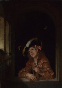 Un ragazzo con una trappola per topi, 1678