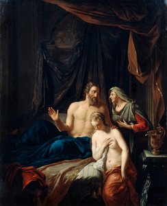 Sara presenta Agar ad Abramo, fine XVII-inizio XVIII secolo da Adriaan van der Werff