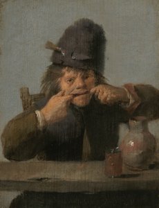 Giovane che Fa una Smorfia da Adriaen Brouwer