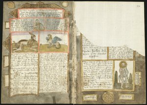 Visboeck di Adriaen Coenen - KB 78 E 54 - folios 329v (sinistra) e 330r (destra) da Adriaen Coenen