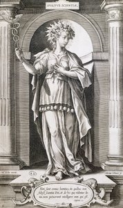 Allegoria delle Scienze da Adriaen Collaert