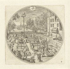 Aprile da Adriaen Collaert