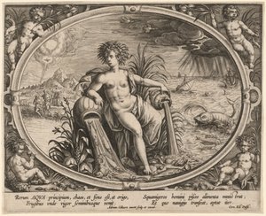 Aqua (Acqua) da Adriaen Collaert