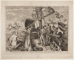 Cristoforo Colombo da Adriaen Collaert