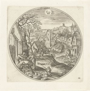 Dicembre da Adriaen Collaert