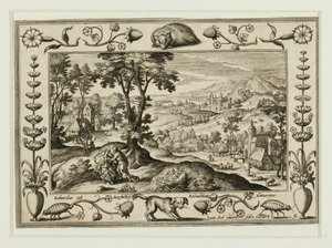 Giuda e Tamar, da Paesaggi con scene dell