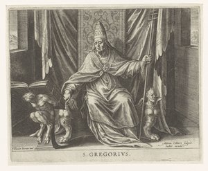 San Gregorio da Adriaen Collaert