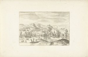 Paesaggio con un ruscello da Adriaen Collaert