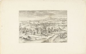 Paesaggio con fattoria da Adriaen Collaert
