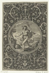 Medaglione con Mercurio con il suo bastone in mano (Medaglioni con figure dal Giudizio di Paride)