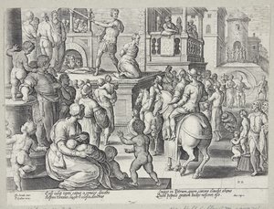 La decapitazione di San Giacomo da Adriaen Collaert