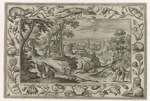 Invio degli apostoli da Adriaen Collaert