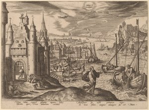 Gesù chiama gli apostoli tra i pescatori