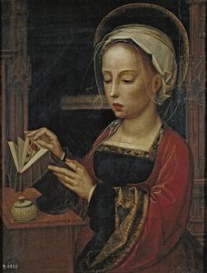 Maria Maddalena che legge da Adriaen Isenbrandt or Isenbrant