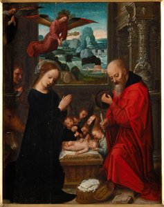 La Natività di Cristo, ca. 1525-1550 da Adriaen Isenbrant