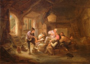Scena di Bevute da Adriaen Jansz. van Ostade
