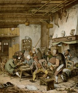 Taverna di contadini olandesi da Adriaen Jansz. van Ostade