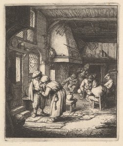 Contadino che paga il conto, 17° secolo da Adriaen Jansz. van Ostade