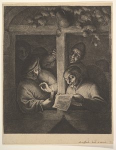 Cantanti alla Finestra da Adriaen Jansz. van Ostade